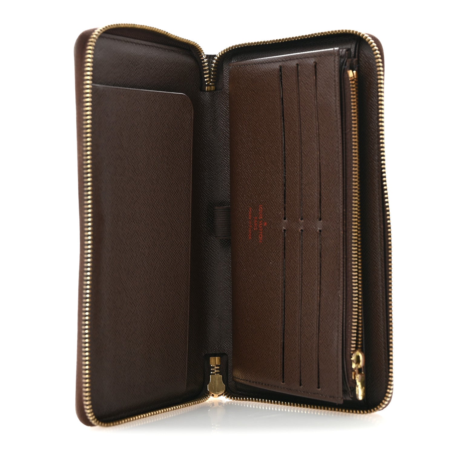 Louis Vuitton Damier Ebene Zippy Organizer Wallet 5 of 13