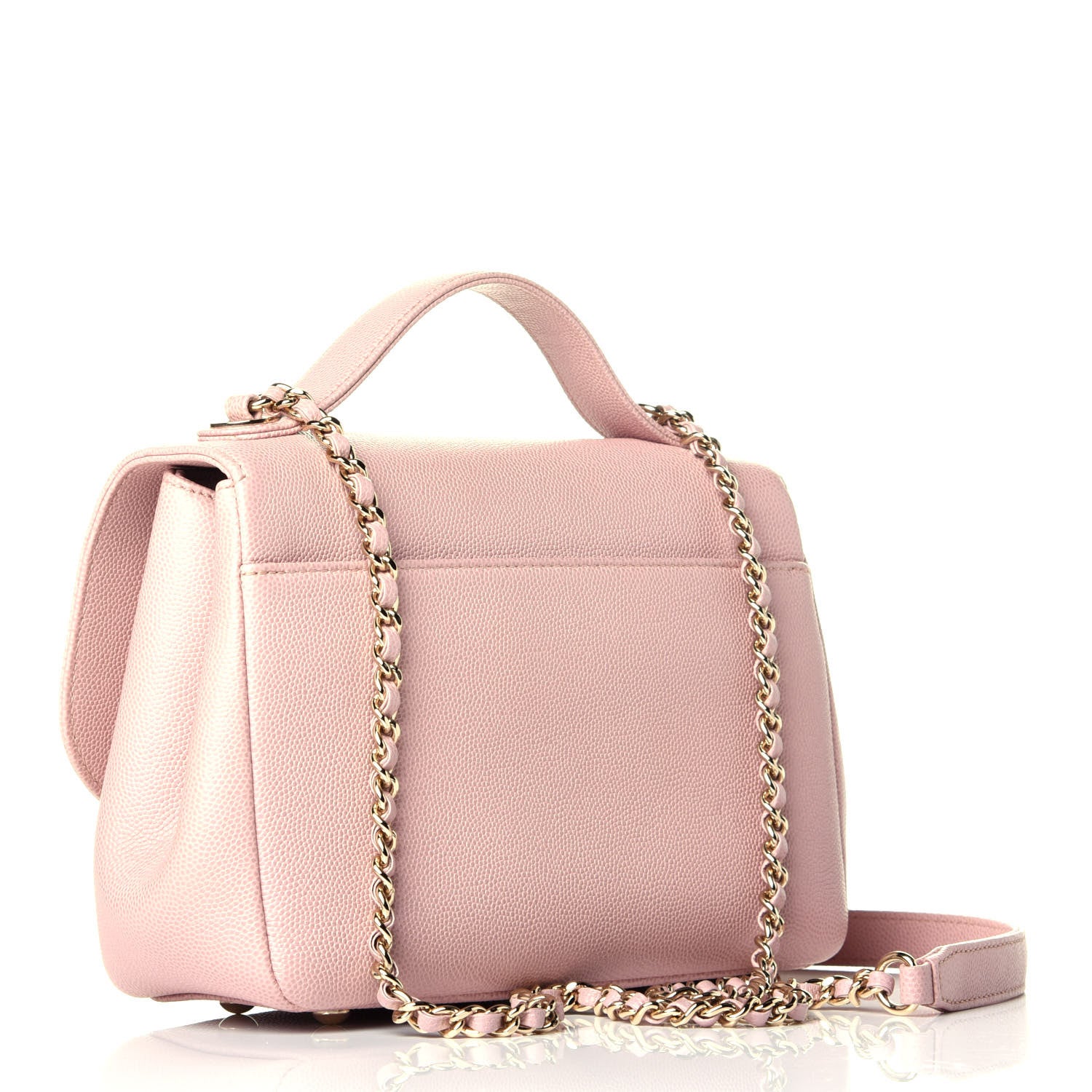 Chanel Caviar Quilted Small Business Affinity Flap Light Pink 4 of 10