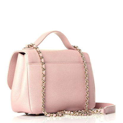 Chanel Caviar Quilted Small Business Affinity Flap Light Pink 4 of 10