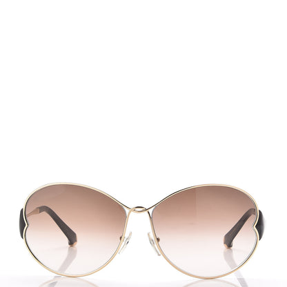 Louis Vuitton Daisy Sunglasses Z0262U Marron 2 of 9