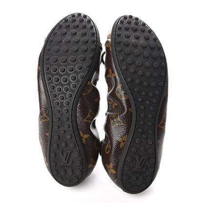 Louis Vuitton Monogram Flirty Ballet Flats 36 Gold 5 of 9