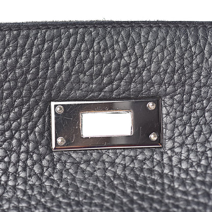 Hermes Taurillon Clemence Kelly Retourne 32 Black 29 of 57