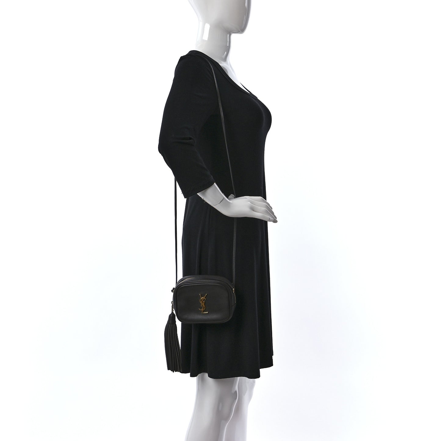 Nappa Monogram Blogger Bag Dark Grey