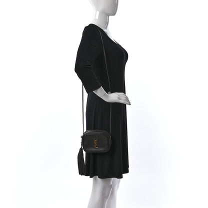 Saint Laurent Nappa Monogram Blogger Bag Dark Grey 2 of 12
