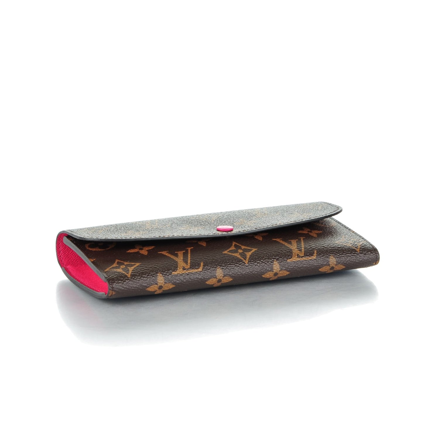 Monogram Emilie Wallet Hot Pink