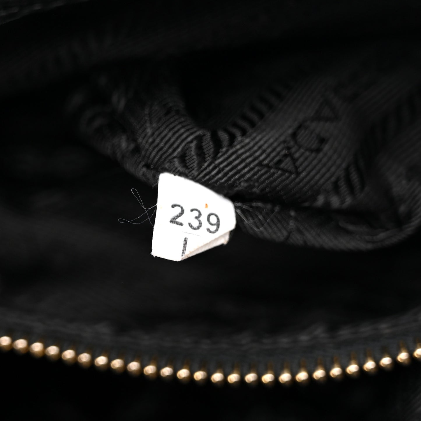 Tessuto Nylon Saffiano Tote Black