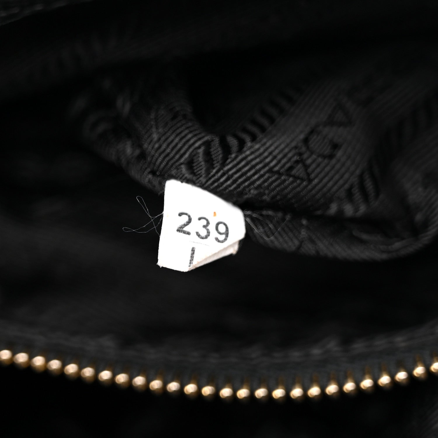 Prada Tessuto Nylon Saffiano Tote Black 7 of 14