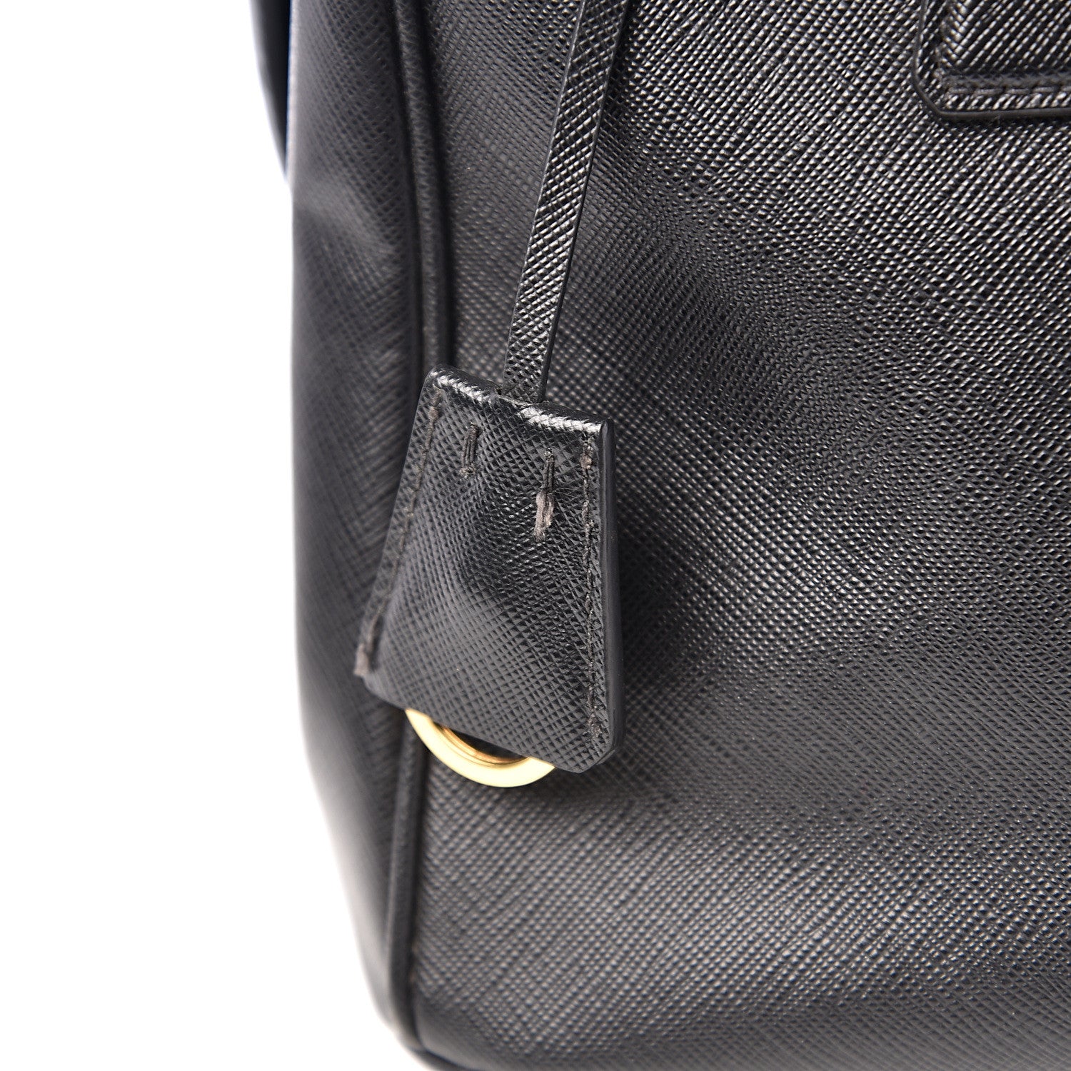 Prada Saffiano Small Galleria Double Zip Tote Black 8 of 12
