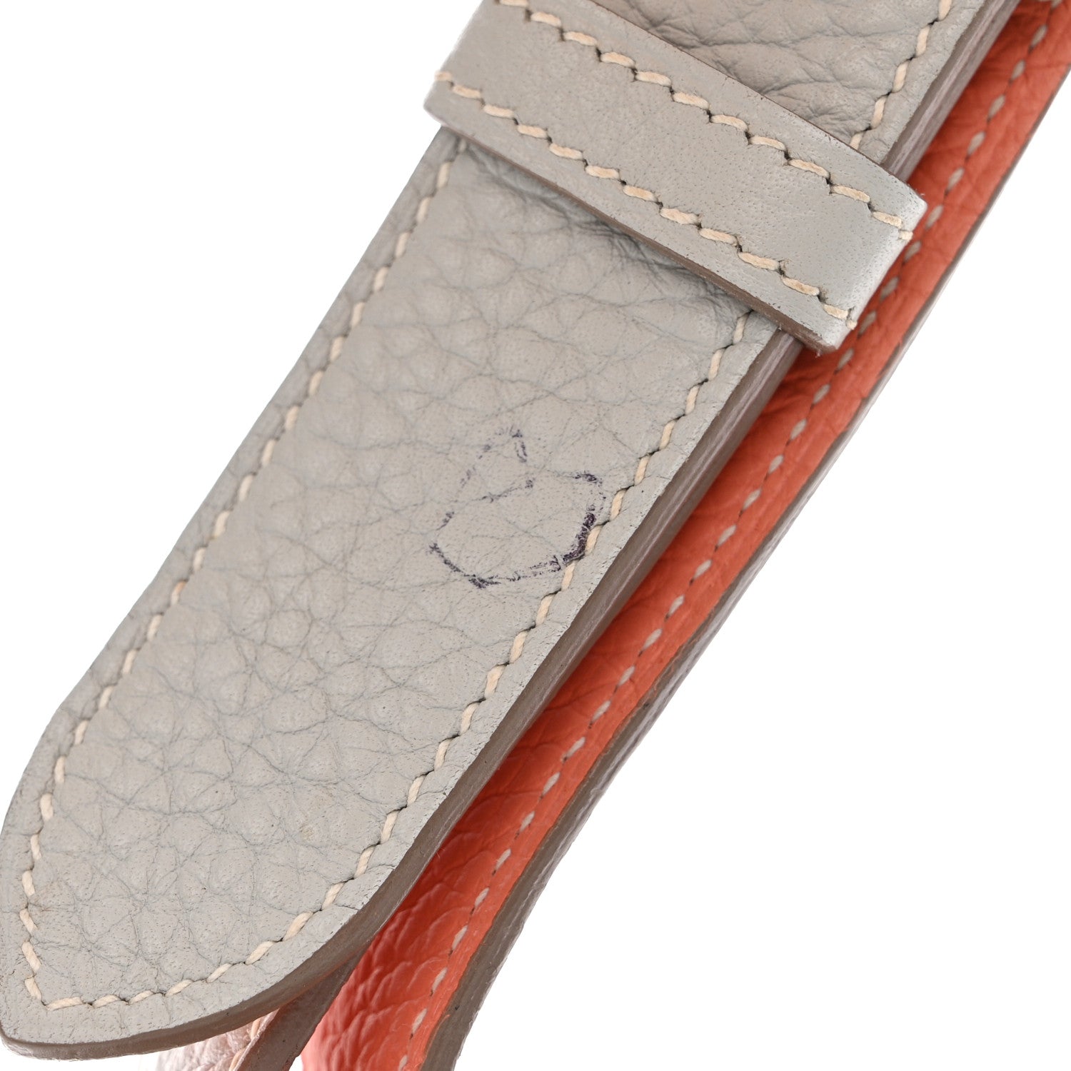 Hermes Taurillon Clemence Verso So Kelly 22 Gris Perle Crevette 15 of 16