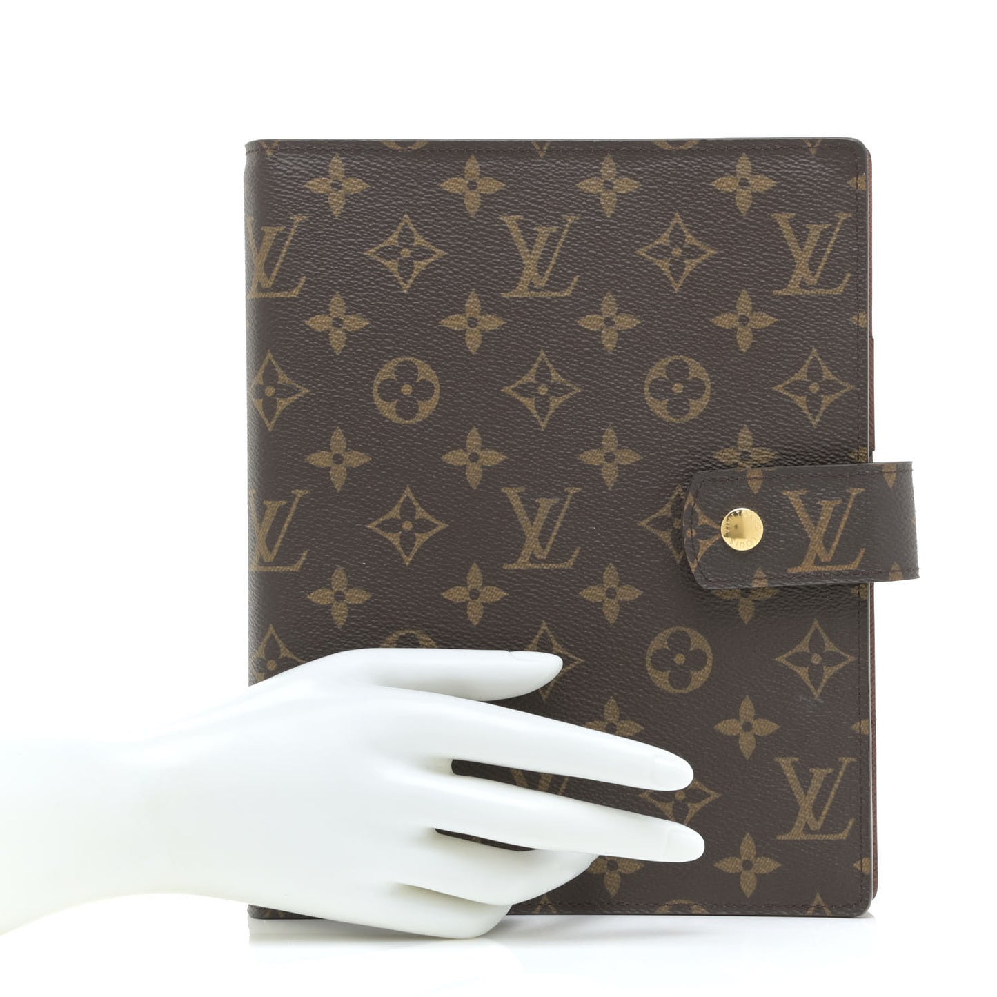 Monogram Large Ring Agenda Cover