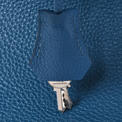 Hermes Togo Birkin 35 Bleu De Galice 27 of 38