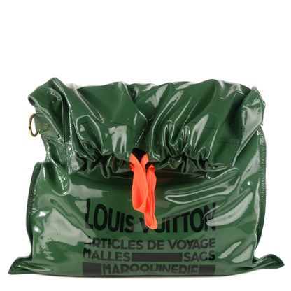 Louis Vuitton Patent Lambskin Raindrop Besace Emeraude 1 of 8