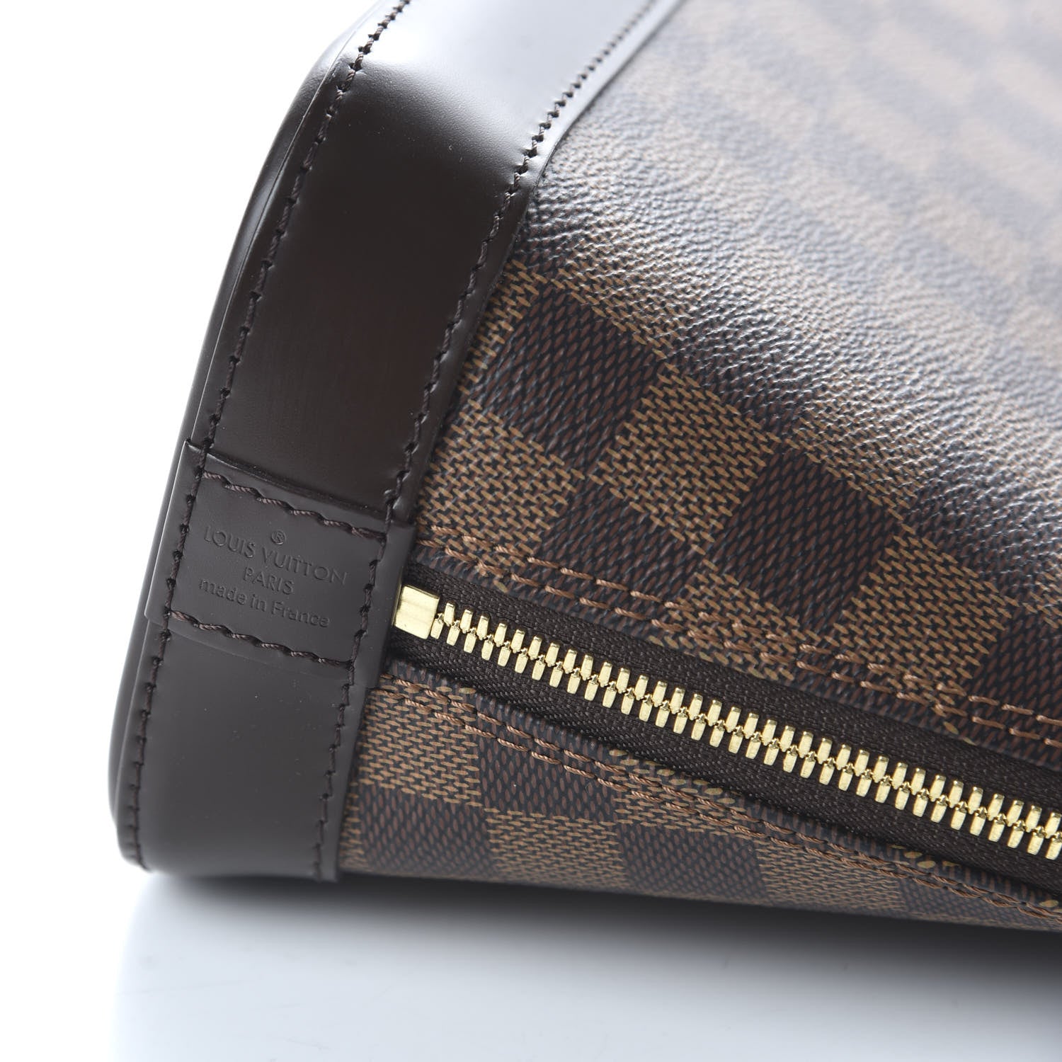 Louis Vuitton Damier Ebene Alma BB 8 of 9