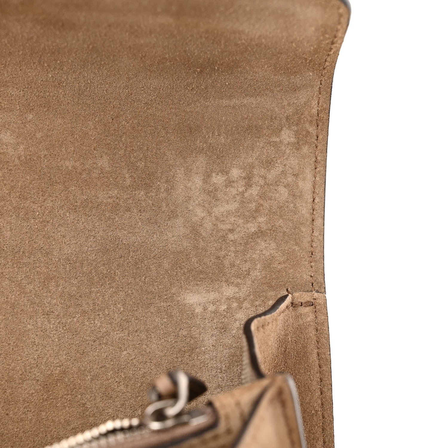 Gucci GG Supreme Monogram Small Dionysus Shoulder Bag Taupe 11 of 12