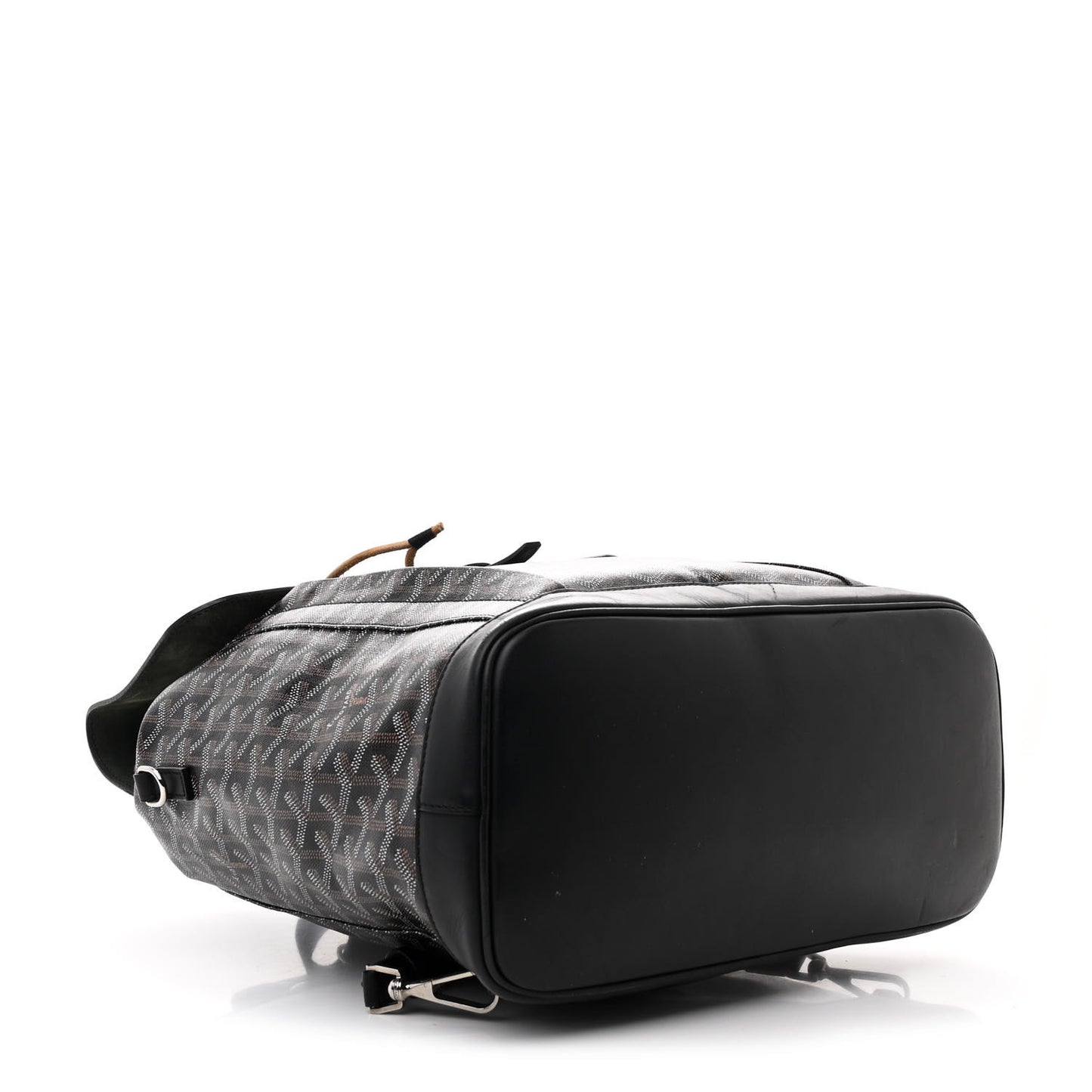 Goyardine Calfskin Alpin MM Backpack Black