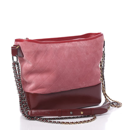 Chanel Suede Calfskin Quilted Medium Gabrielle Hobo Multicolor 4 of 11