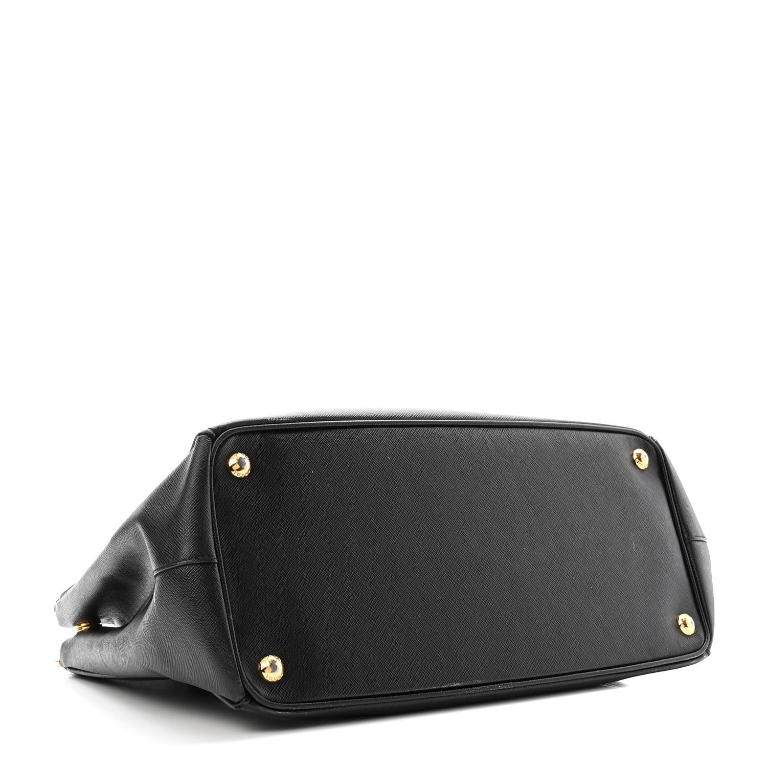 Prada Saffiano Medium Galleria Double Zip Tote Black 4 of 9