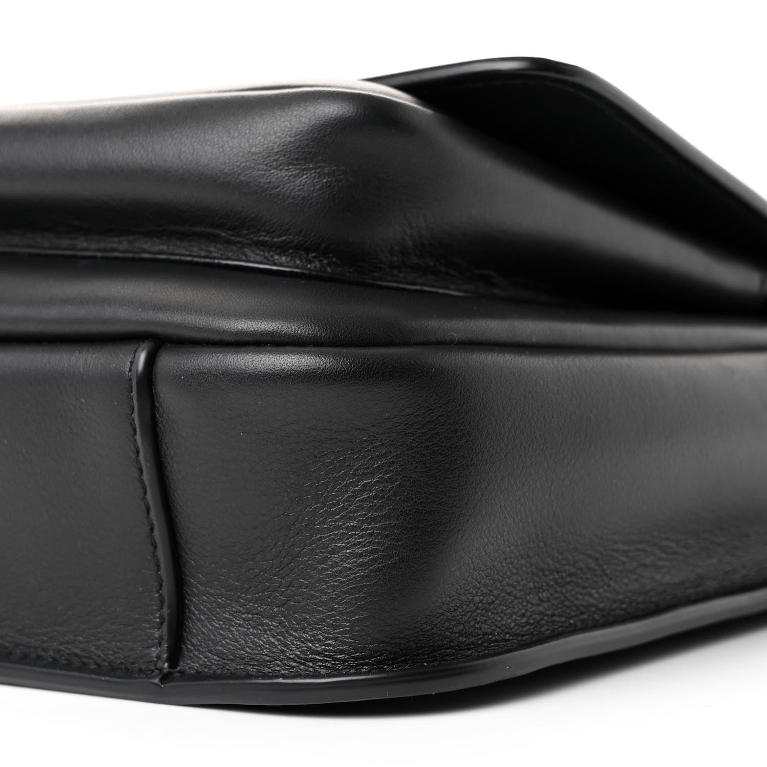 Saint Laurent Grained Calfskin Monogram Niki Satchel Black 10 of 11