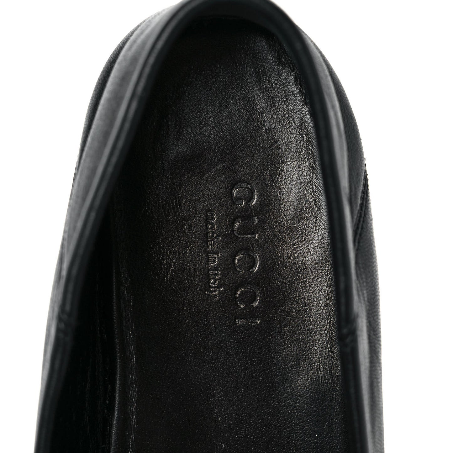 Lambskin Womens Brixton Horsebit Loafers 36 Black