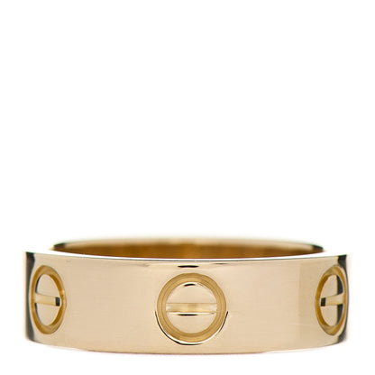 Cartier 18K Yellow Gold 5.5mm LOVE Ring 52 6 3 of 4