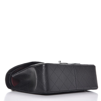 Chanel Caviar Quilted Jumbo Double Flap Black 4 of 8