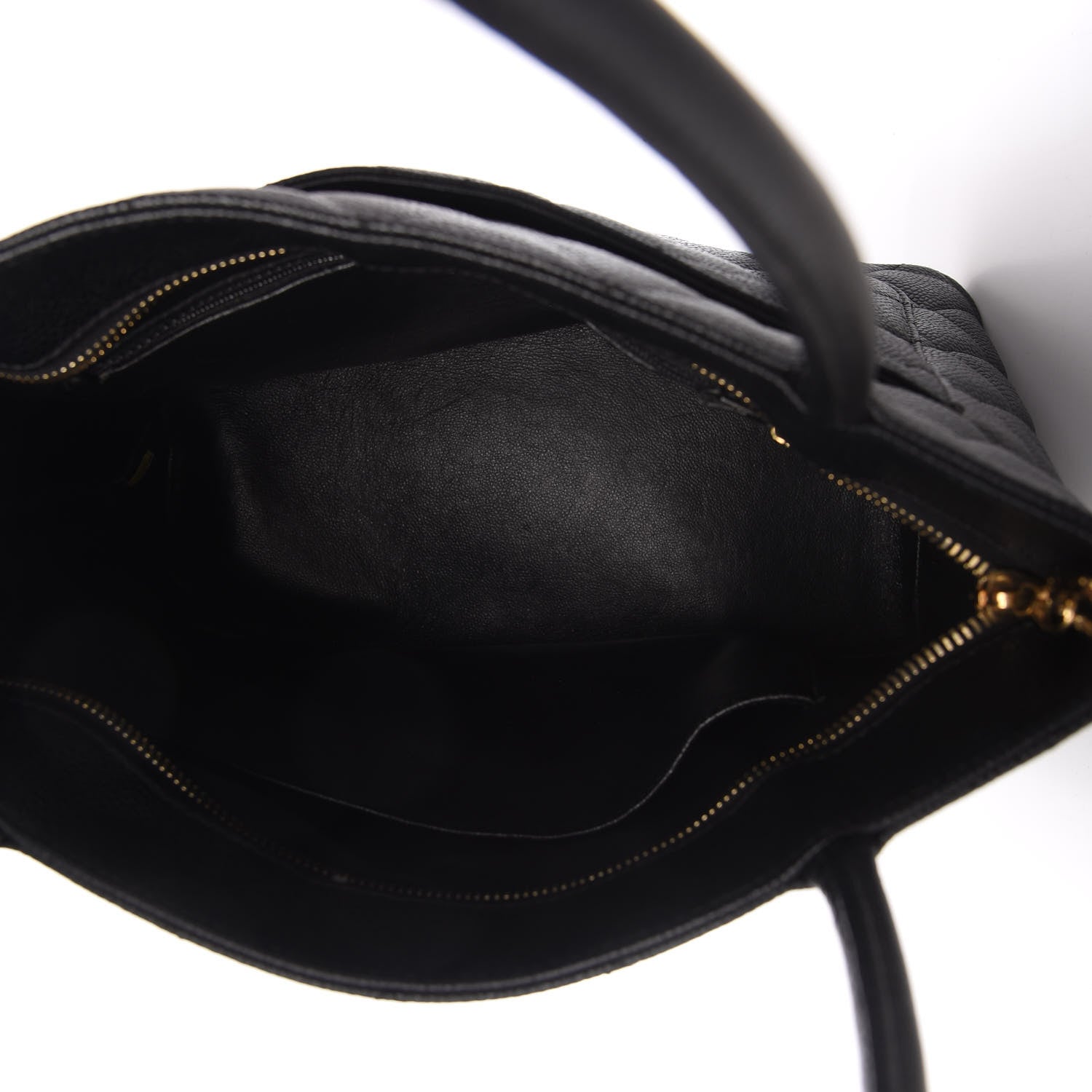 Chanel Caviar Quilted Medallion Tote Black 5 of 11