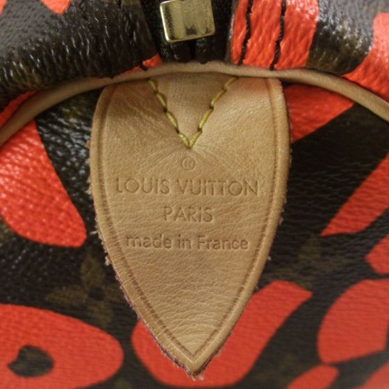 Louis Vuitton Monogram Graffiti Keepall 50 Orange 7 of 9