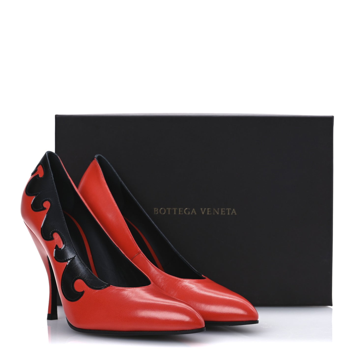 Nappa Scarpa Flame Pumps 39 Poppy Black