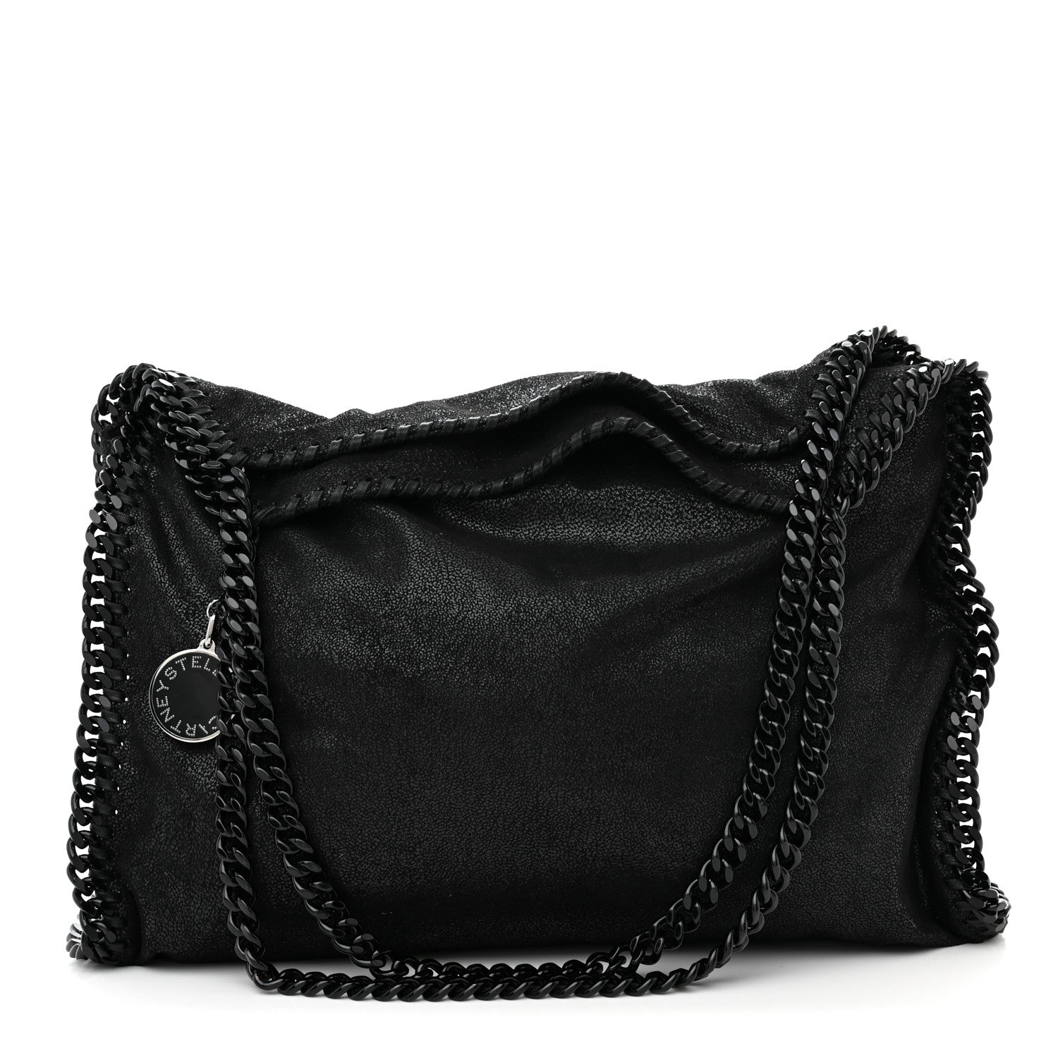Stella McCartney Shaggy Deer Small Falabella Tote Black 1 of 9