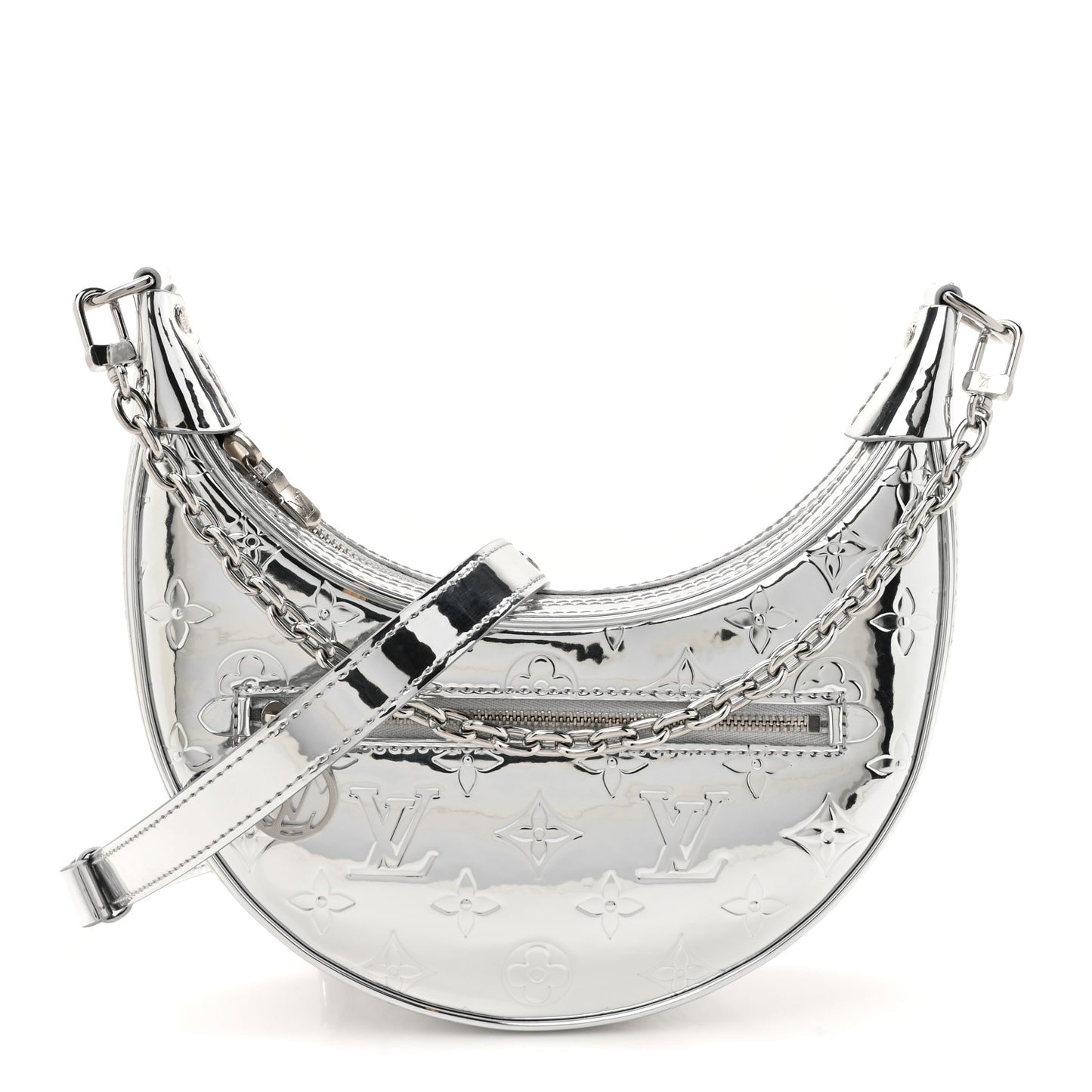 Monogram Miroir Loop PM Silver