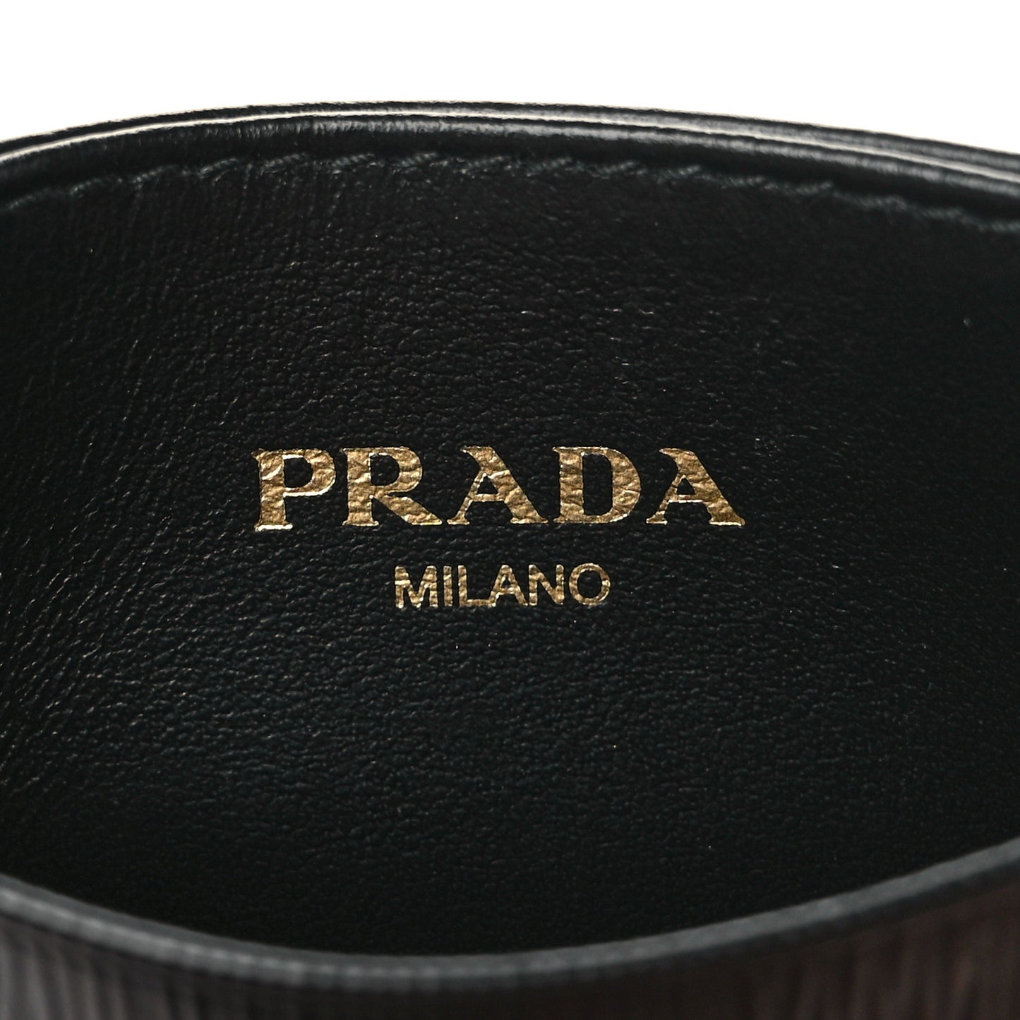 Vitello Move Metal Card Case Black