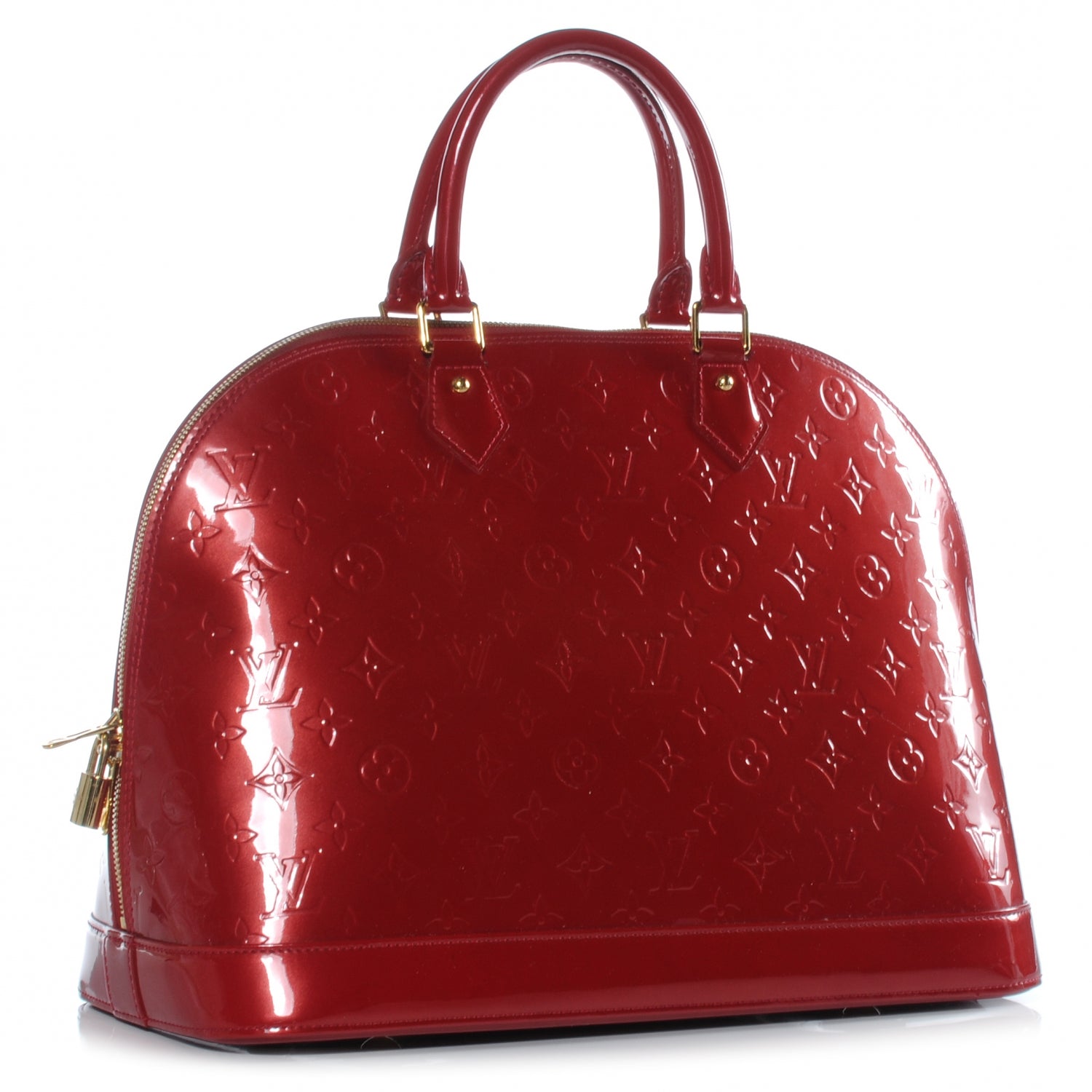 Louis Vuitton Vernis Alma GM Pomme D'Amour 3 of 7
