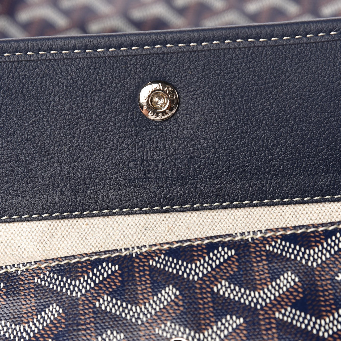 Goyardine Saint Louis GM Navy