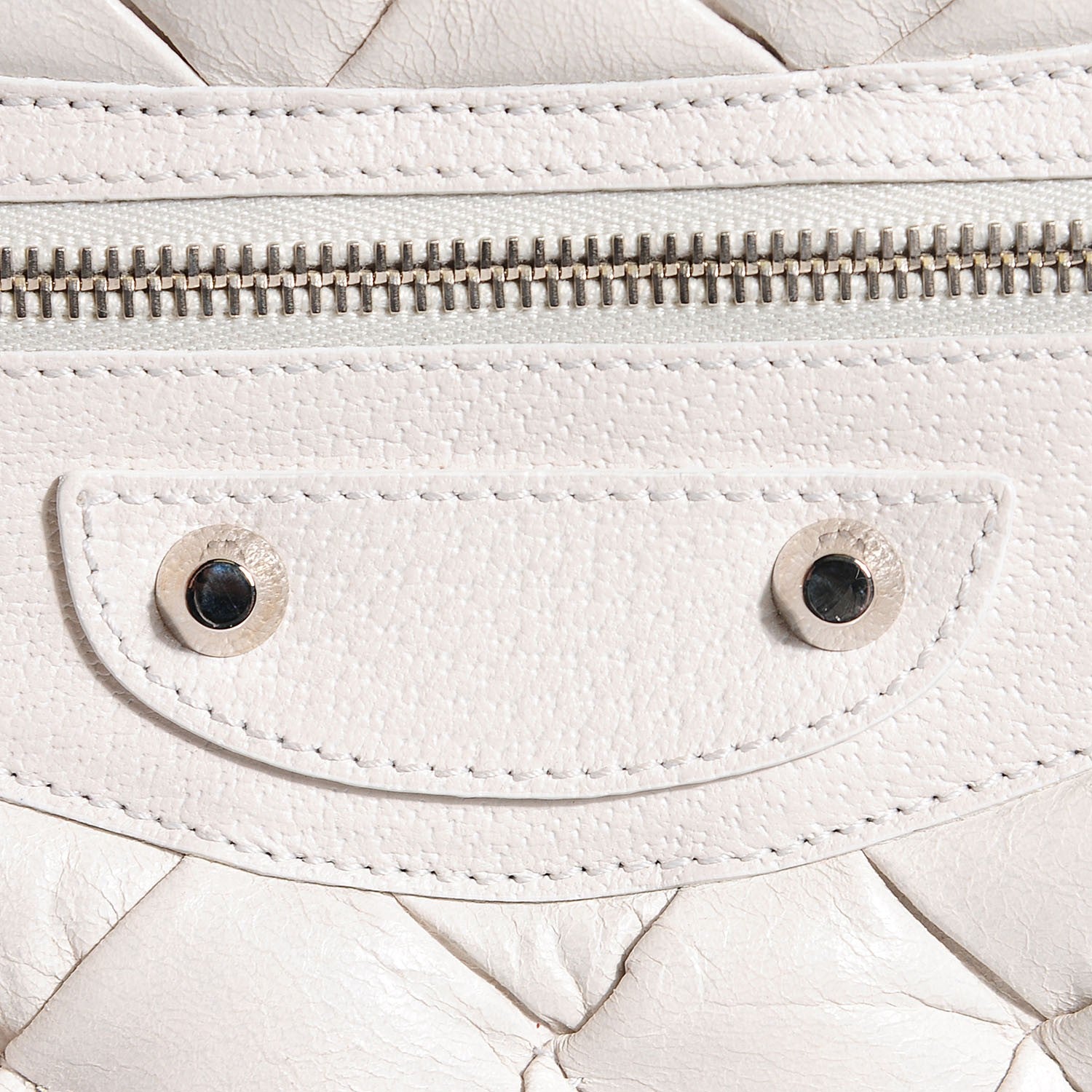Balenciaga Chevre Quilted Matelasse MM White 6 of 10