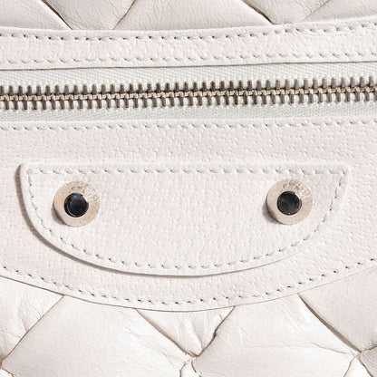 Balenciaga Chevre Quilted Matelasse MM White 6 of 10