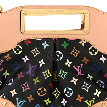 Louis Vuitton Monogram Multicolor Judy MM Black 7 of 9