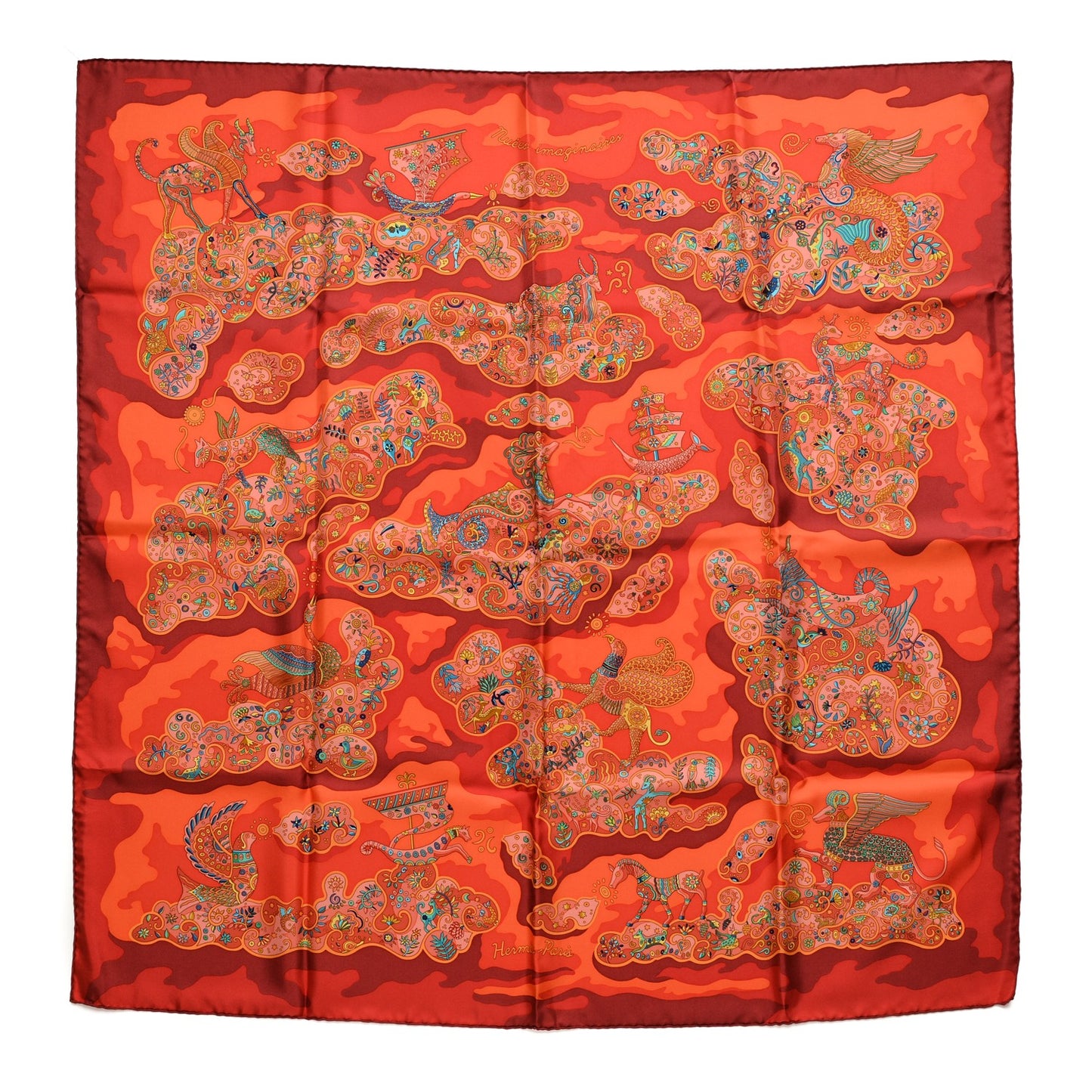 Silk Nuees Imaginaires Scarf 90