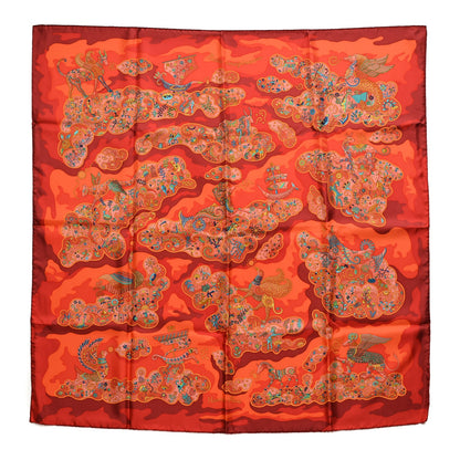 Hermes Silk Nuees Imaginaires Scarf 90 1 of 6