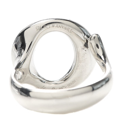 Tiffany Sterling Silver Elsa Peretti Sevillana Ring 58 8.25 5 of 6