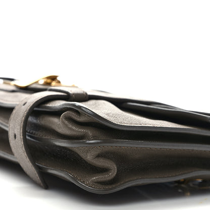 Proenza Schouler Lambskin PS1 Pochette Clutch Smoke 8 of 10