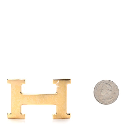 Hermes Polished 32mm H Belt Buckle Gold 2 of 6