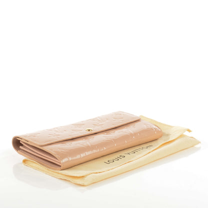 Louis Vuitton Vernis Sarah Wallet Rose Florentin 4 of 7