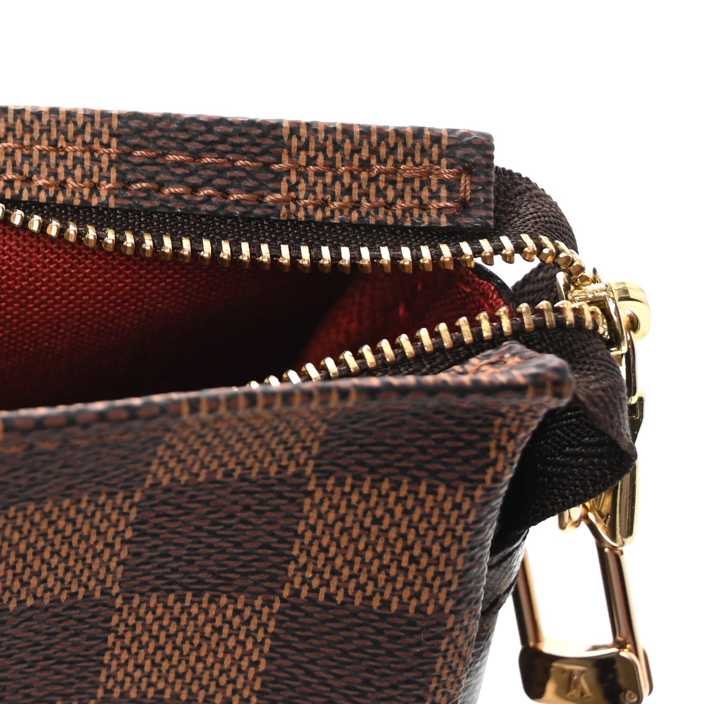 Damier Ebene Trousse Make Up Bag Pochette