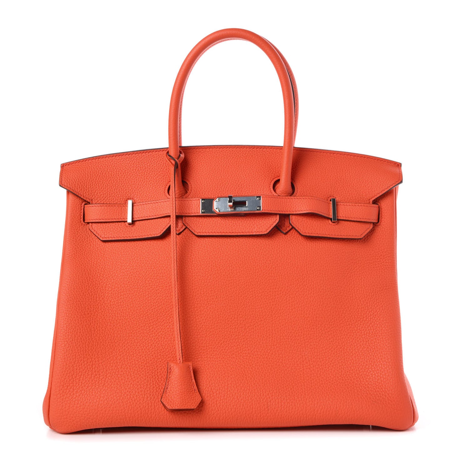 Togo Birkin 35 Orange Poppy