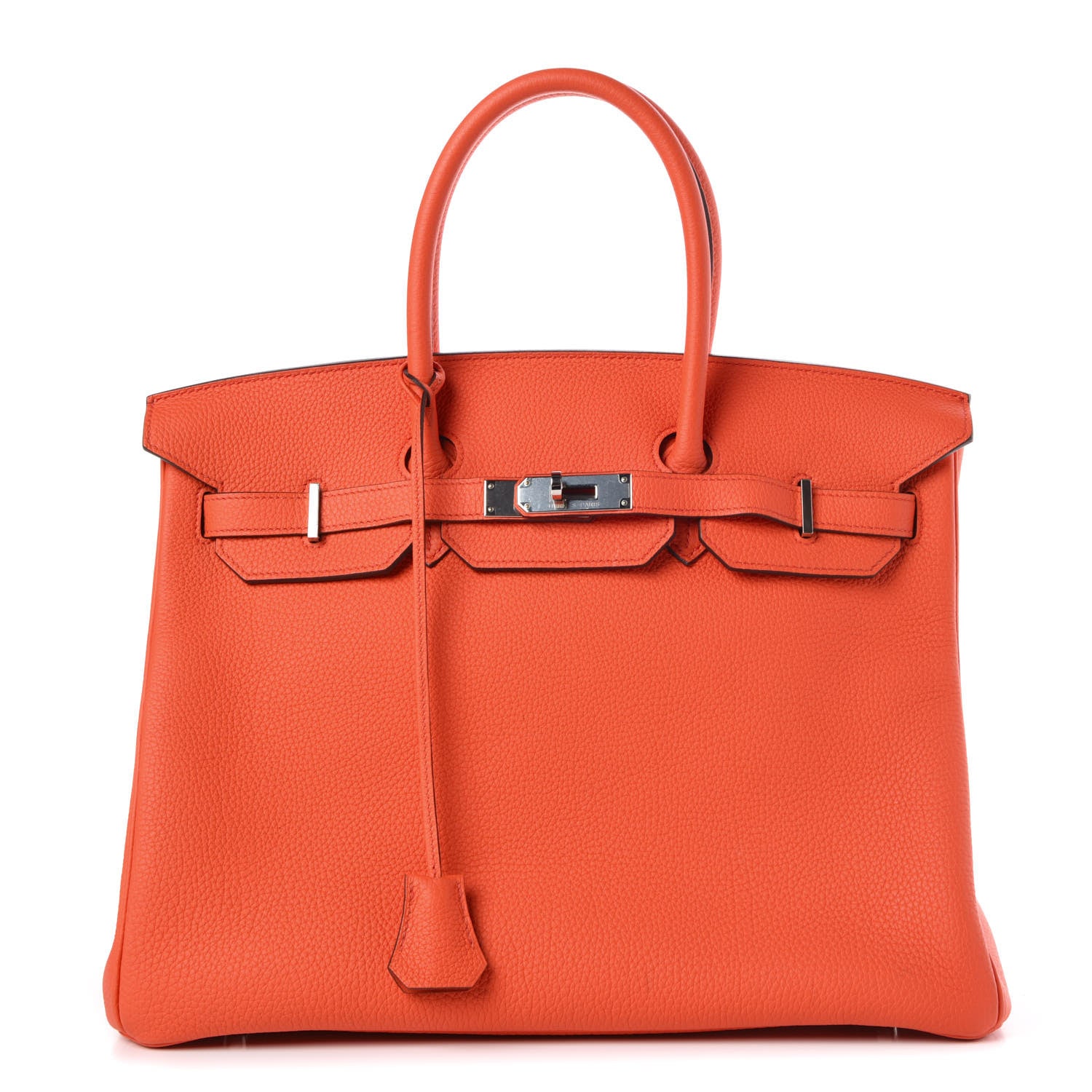 Hermes Togo Birkin 35 Orange Poppy 1 of 38