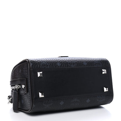 MCM Visetos Essential Boston Bag Black 4 of 8