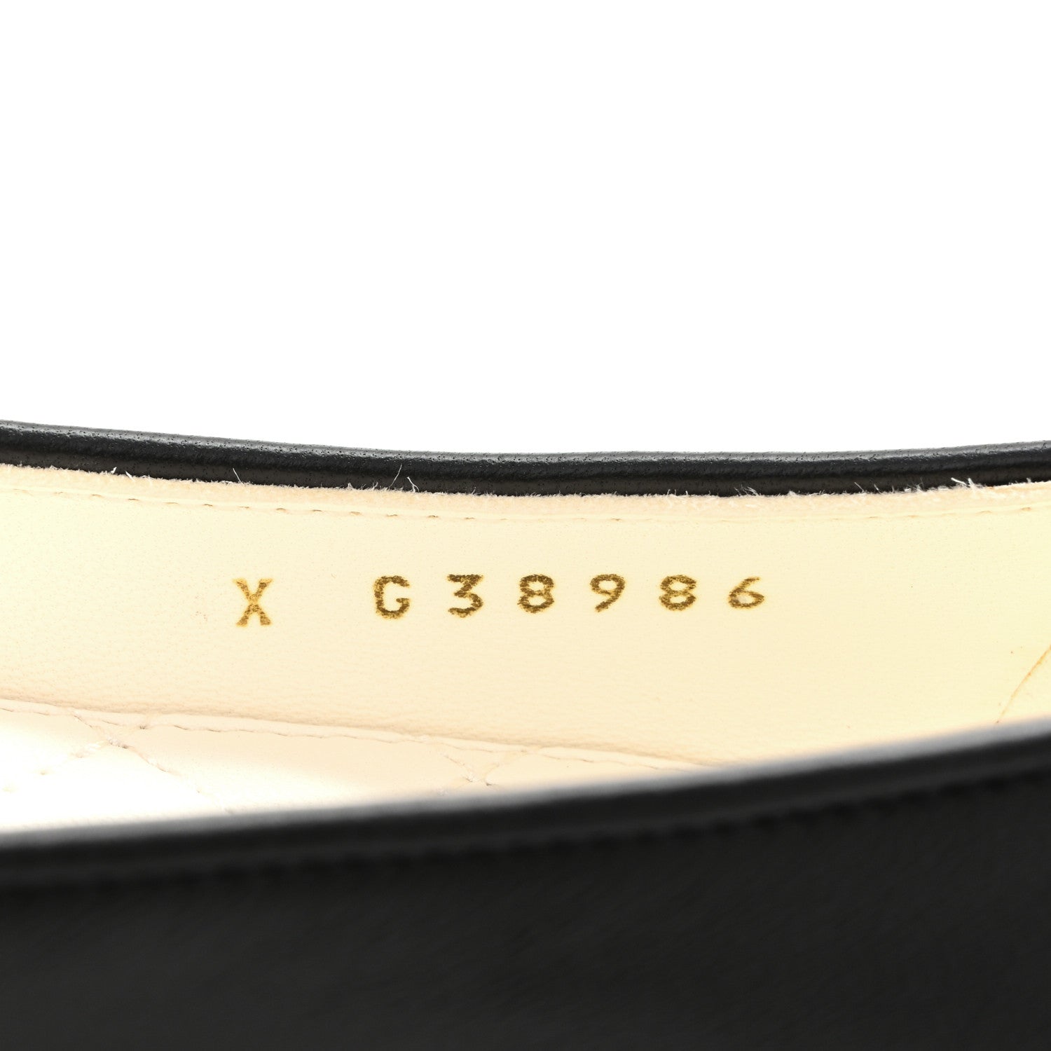 Chanel Lambskin Patent Calfskin Cap Toe Ankle Chain Ballerina Flats 36 Black 8 of 10