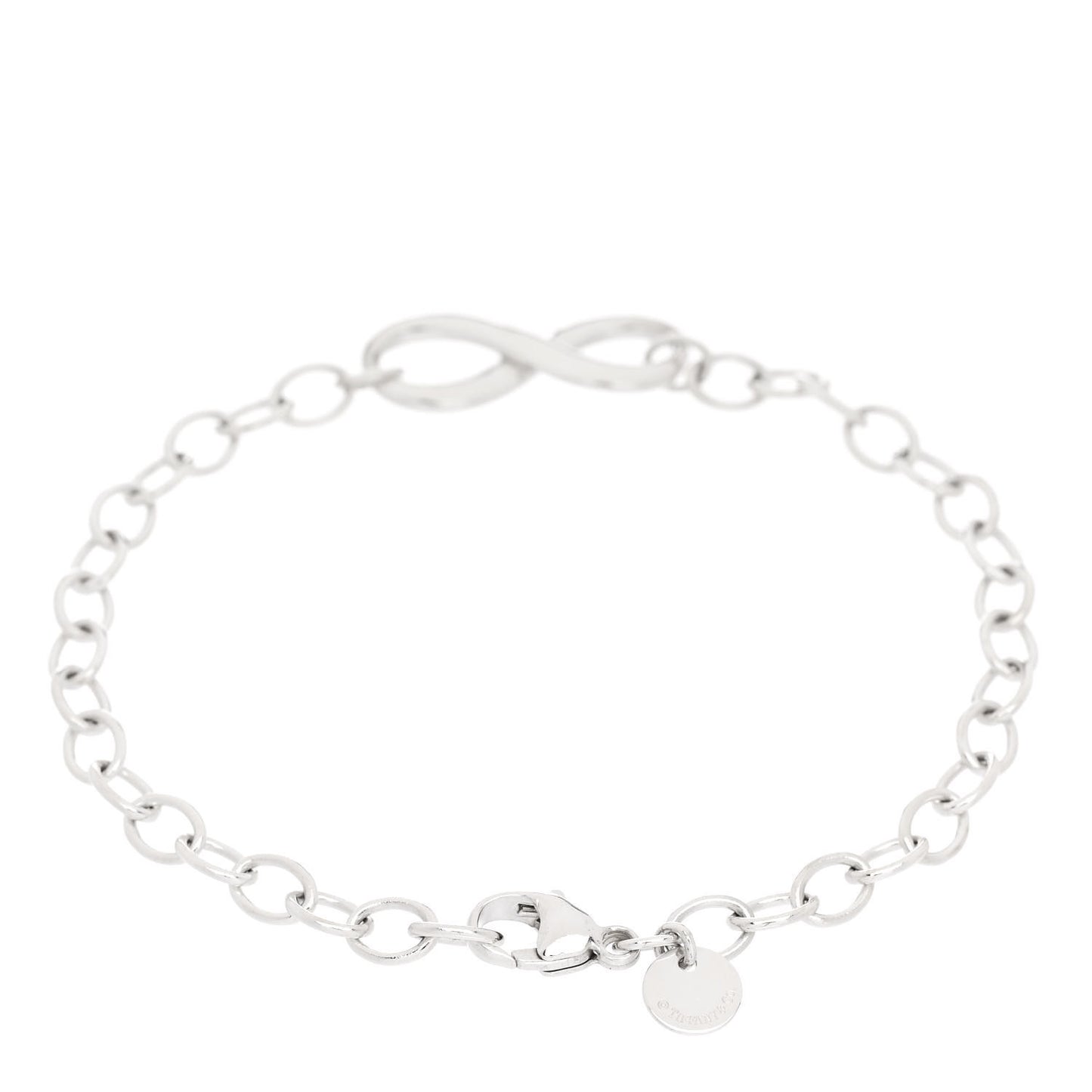 Sterling Silver Infinity Chain Bracelet