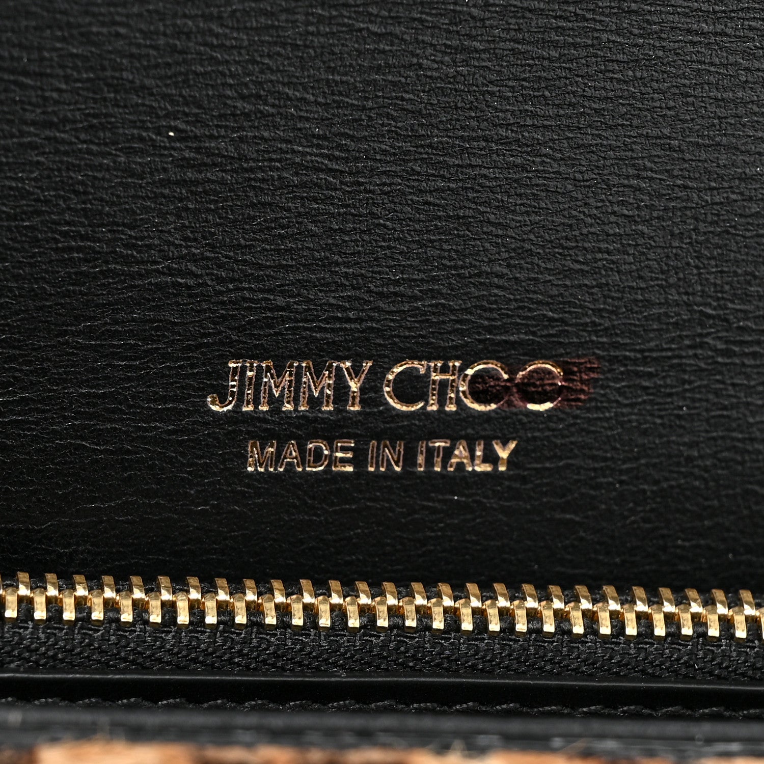 Jimmy Choo Calf Hair Leopard Print Chain Clutch 8 of 11