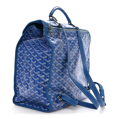 Goyard Goyardine Saint Leger Soft Briefcase Backpack Sky Blue 3 of 12